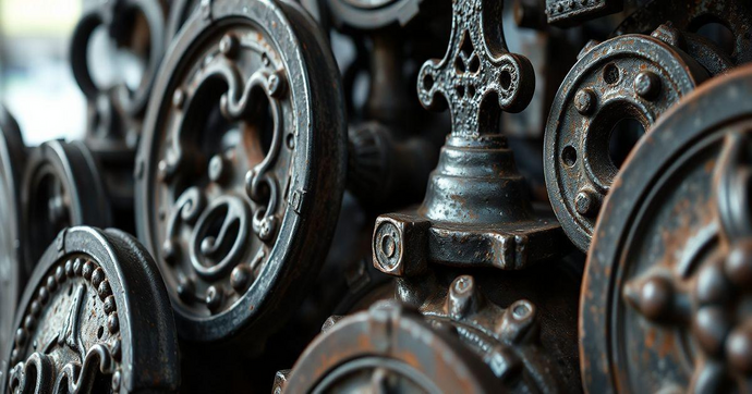 Utilidades das peças de ferro fundido
