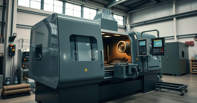 Torno Vertical CNC: Tecnologia de Precisão