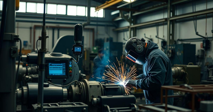 Serviços de usinagem tornearia e solda para otimizar a produção industrial