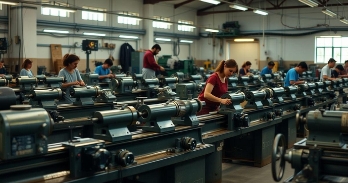 Torno Usinagem: Como Escolher e Otimizar sua Produção